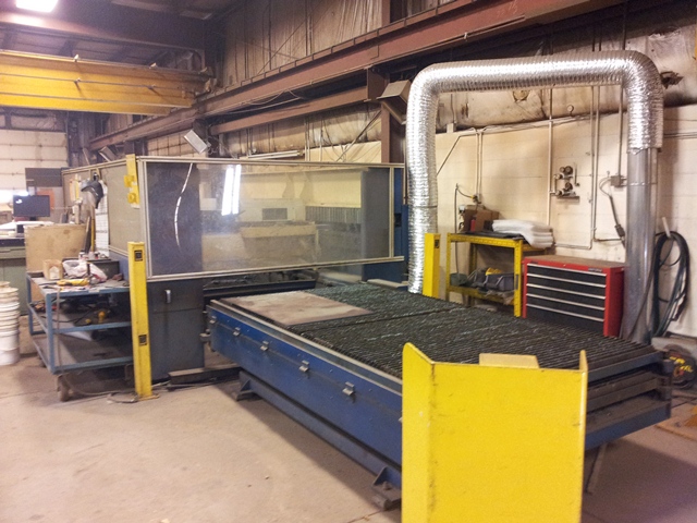 TRUMPF 5' X 10' 1500 WATT LASER