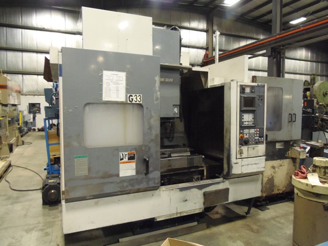 FRONTIER VMC, FANUC 21 MB CONTROL, 12,000 RPM, PALLET SHUTTLE, CAT 40, 1996