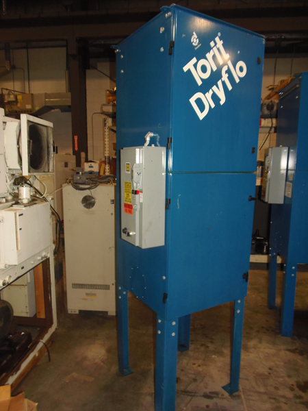 TORIT DMC-C DRY FLOW MIST COLLECTOR, 1070 CFM, 3 HP, 208/460 V - 3PH - 60 HZ, 3450 RPM