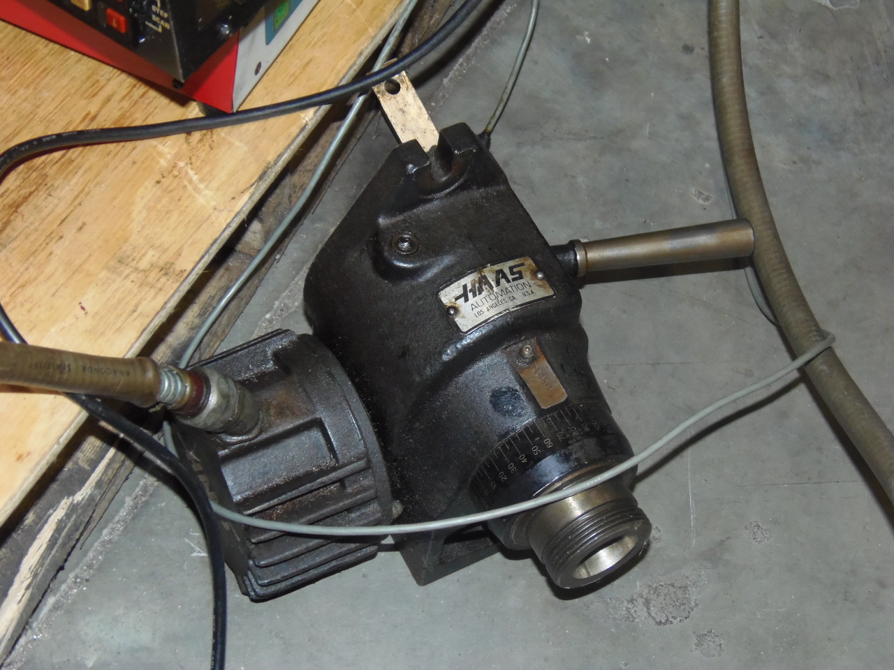 HAAS 5C COLLET HEAD ROTARY INDEXER, SCO CONTROL