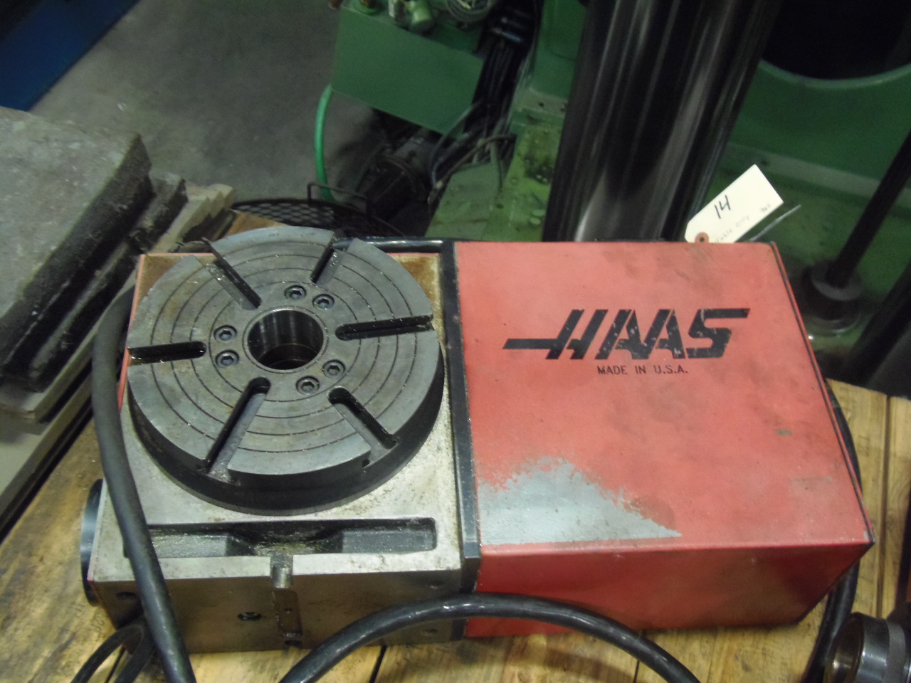 HAAS ROTARY TABLE - INDEXER, MODEL HRT-210, TABLE ONLY