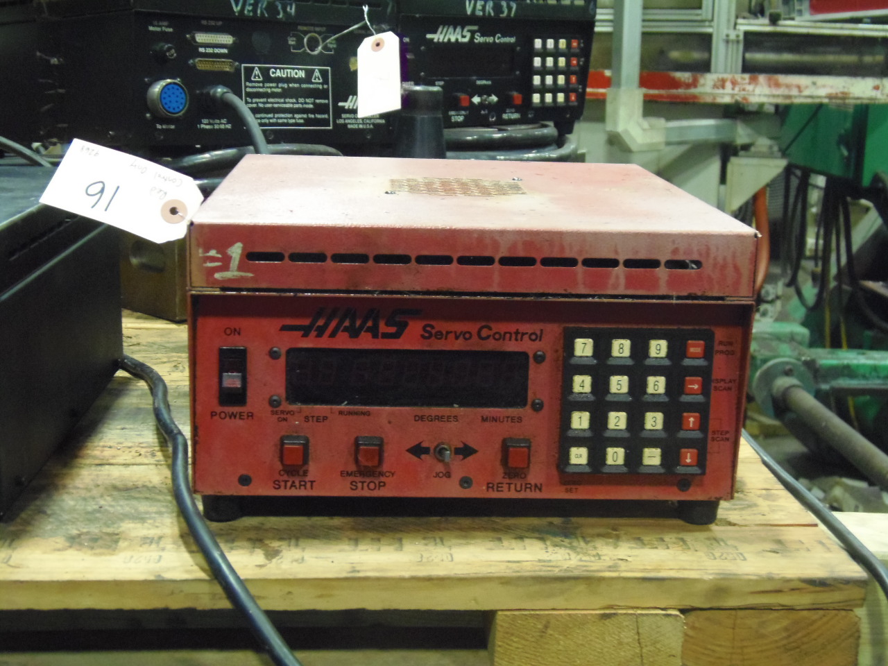HAAS ROTARY CONTROL, MODEL SCO1M, CONTROL ONLY