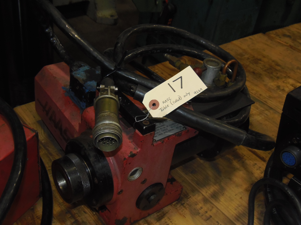 HAAS ROTARY INDEXER, COLLET STYLE, MODEL HA5C, TABLE ONLY