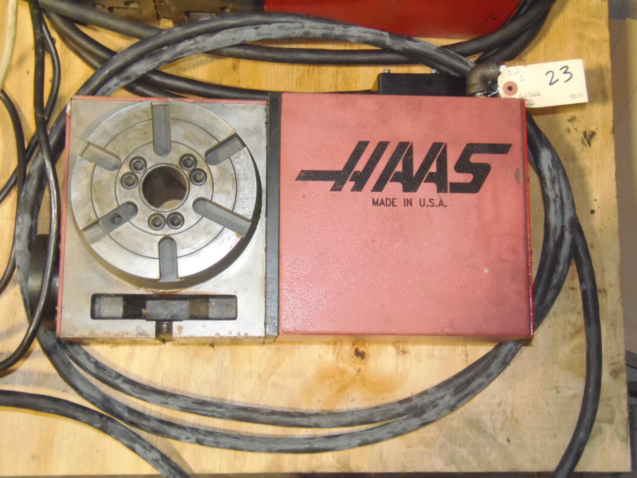 HAAS ROTARY INDEXER, MODEL HRT-160, 6.3 INCH TABLE, SCO1M CONTROL INCLUDED