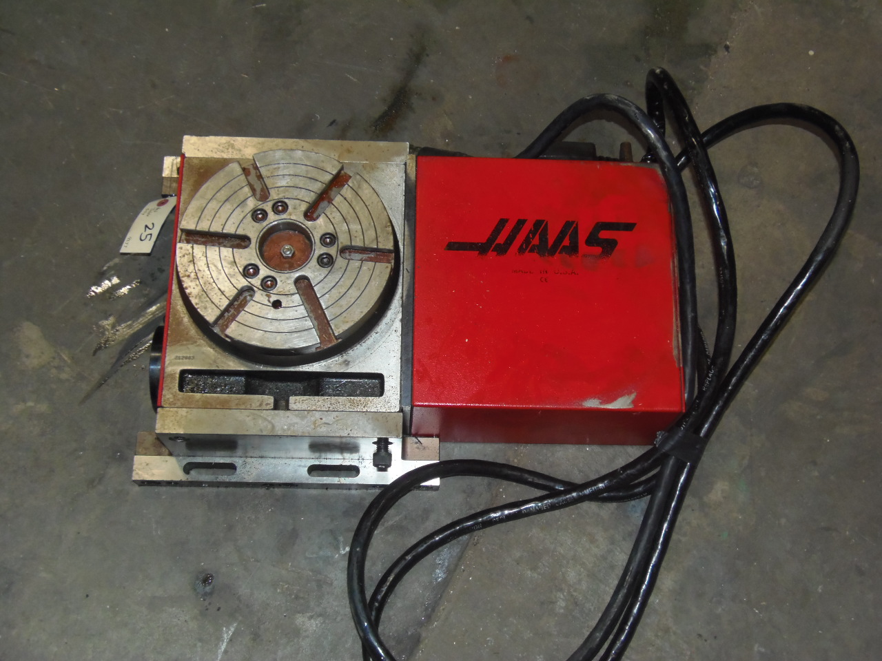 HAAS ROTARY TABLE INDEXER MODEL HRT-210, TABLE ONLY