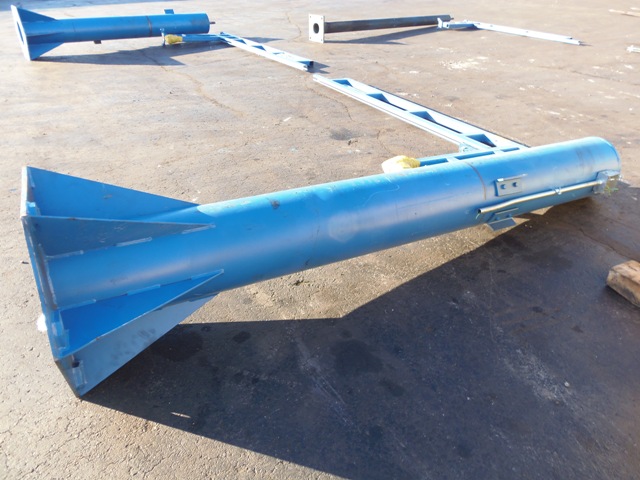 500 LB.  GORBEL, 13" DIAMETER POST, 8' HEIGHT, FLOOR MOUNT, 8' SPAN