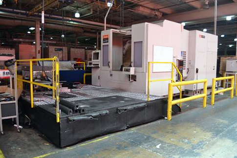 MAZAK NEXUS HCN-6800-II, NEW 2008, 2-24.8" PALLETS, 41.3 X 35.4 X 38.5 TRAVELS, 10,000 RPM, CAT 50, 60 ATC, VERY LITTLE USE