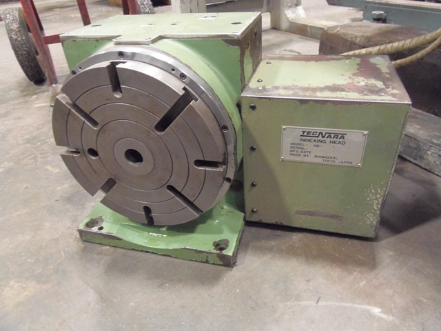ROTARY TABLE-INDEXER, 9" DIAMETER, MMK - TECNARA, MODEL HD-230 1R, S S PRECISION CONTROL, 1986