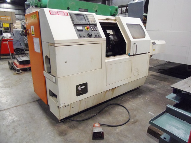 CLAUSING STORM A 50, 4000 RPM, GE FANUC 21iT, 5 HP, 12 STATION TURRET, 1998