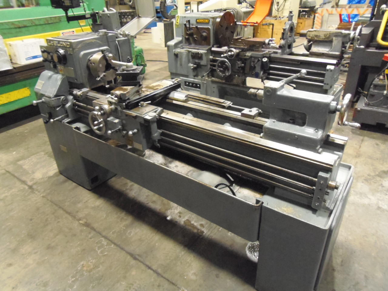 15" x 42" LEBLOND "REGAL", SERVO SHIFT, 45-1800 RPM, SONY 2 AXIS DRO, TAPER, TOOL POST, 1971