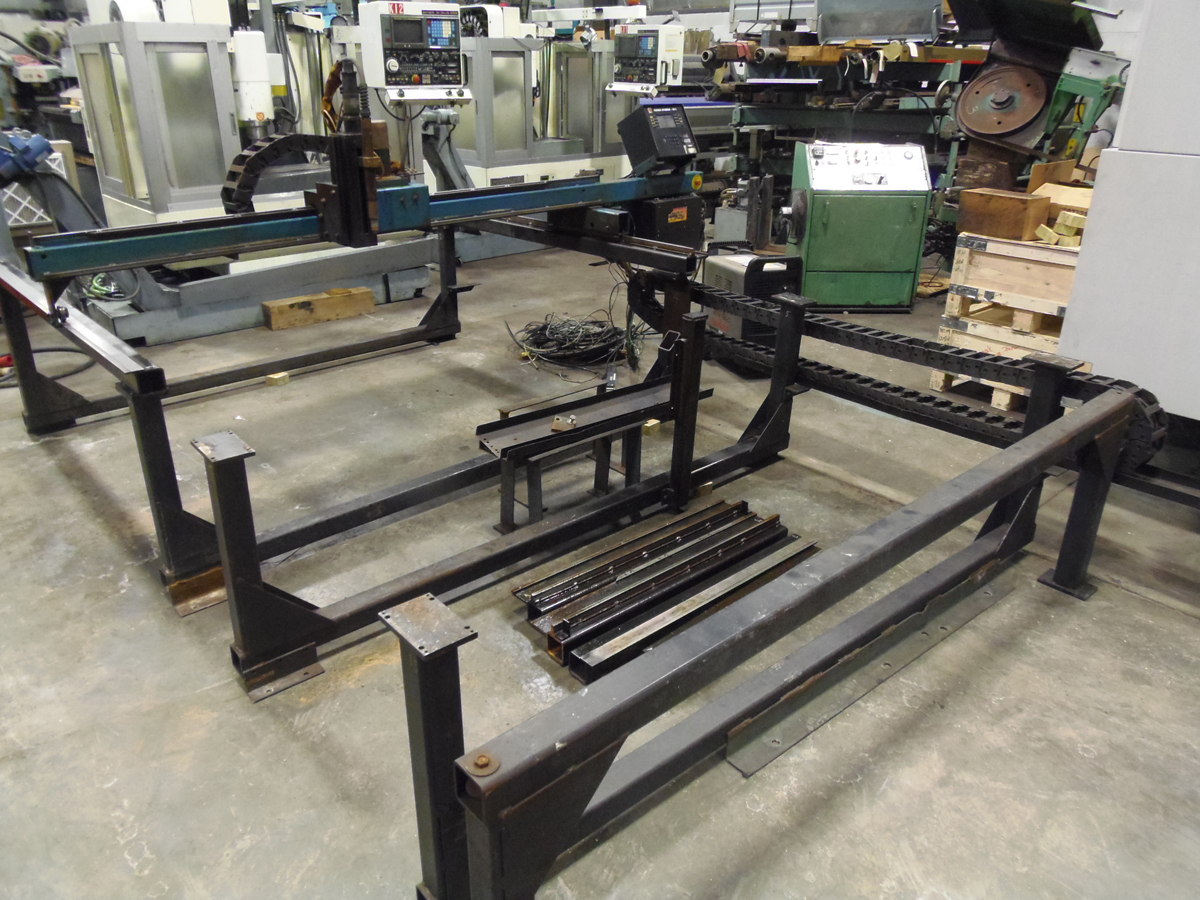 KOIKI ARONSON VT-72,  72" X 120", SERVOGRAPH VP SERIES, POWER MAX 1650 HYPERTHERM POWER SUPPLY, MAX 100 PLASMA ARC, 1997