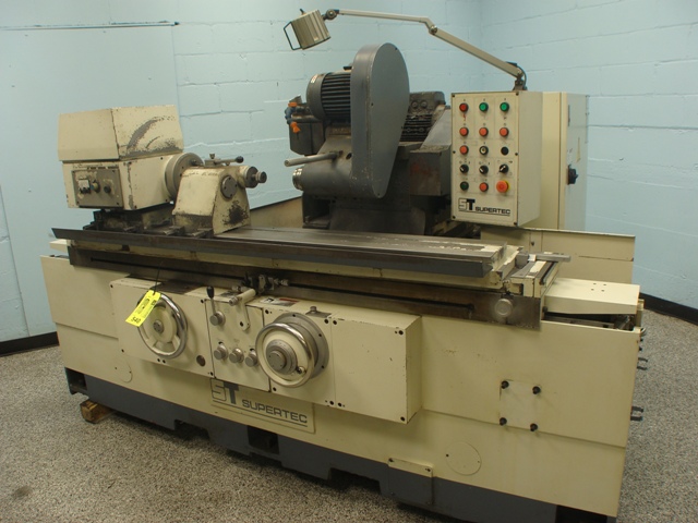 SUPERTEC STG-38P.1004, UNIVERSAL, 15" X 40", 7.5HP, ID ATTACHMENT, STEADYS, 2 AXIS DRO, 2004