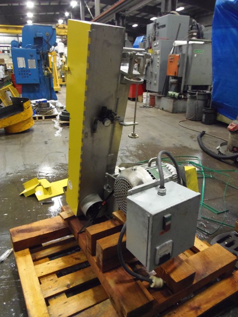 4" GP BELT SANDER, 7.5HP, MODEL RG 490-7, VERTICAL, EXTRA BELTS