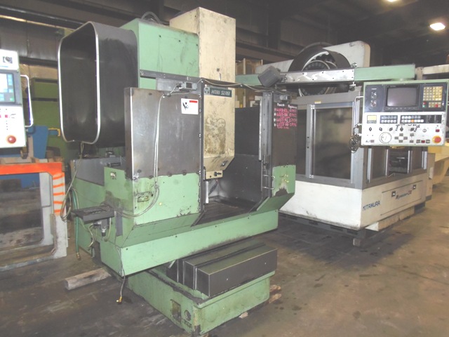 MORI SEIKI MV JUNIOR, 22"-X, 16"-Y, 18"-Z, 1987, 7.5 HP, 10,000 RPM, CAT 40, FANUC 10M CTRL