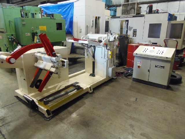 DYNAMIC SP SERIES COMPACT FEED LINE, MODEL SMTCL600AET3, COIL CAPACITY 6,000 LBS, MAX WIDTH: 23.6", 2006