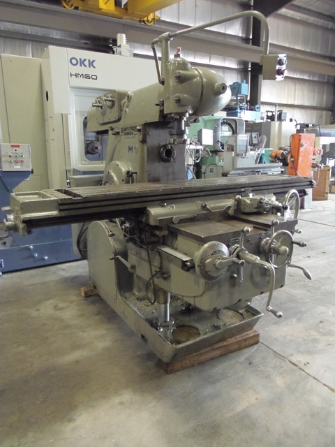 420 TF17 KEARNEY AND TRECKER, 20 HP, 17" X 80" TABLE, 3 AXIS DRO, VERTICAL HEAD