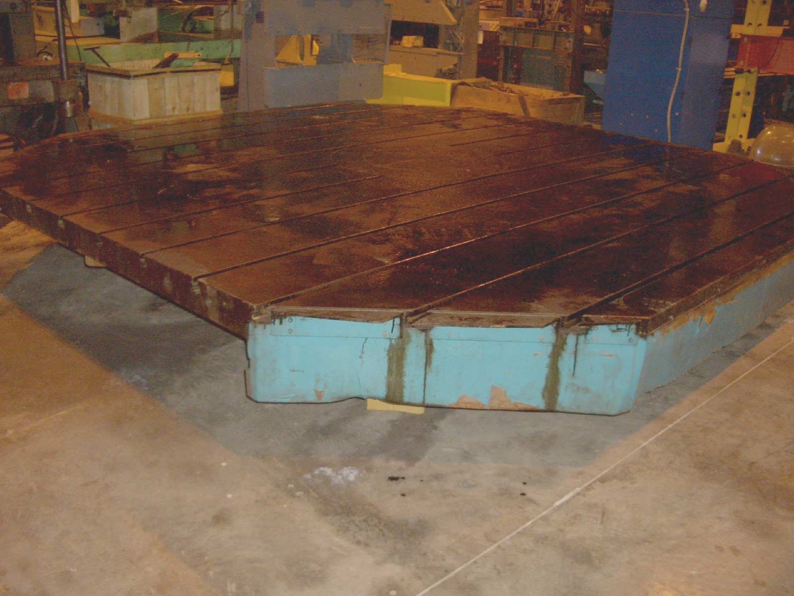 144" x 144", 40,000 LB LOAD CAP., CONE TYPE, 360 TBL POSITION, 80 HP, 1978