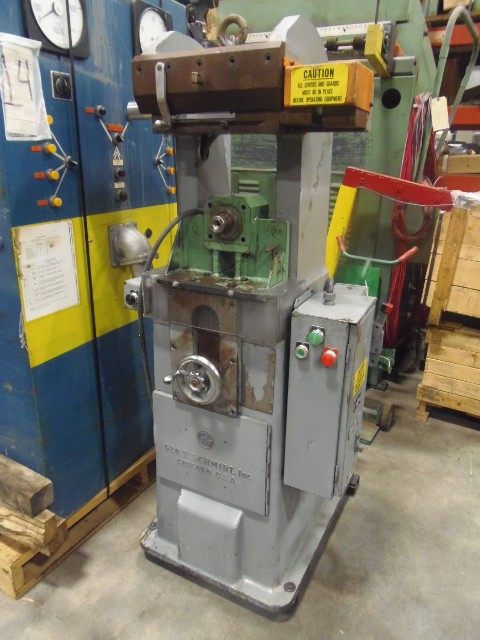 SCHMIDT MARKER, 175-5, HIGH-DUTY, 6 TON, HYDRAULIC, 14" DIE SPACE, 10" B.H., 6" X 10" TBL.