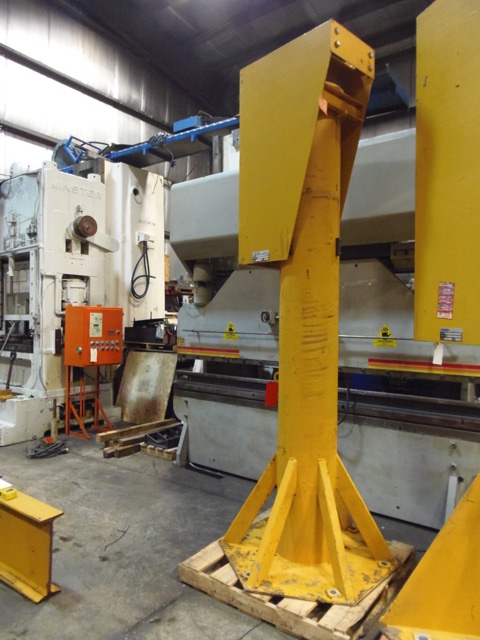 1/2 TON SPANKO, JIB CRANE, FLOOR MOUNTED, 21' SPAN, 8'6" UNDER RAIL