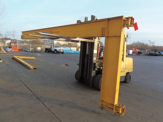 1600 LB CAPACITY, JIB CRANE, WALL MOUNTED,17' SPAN