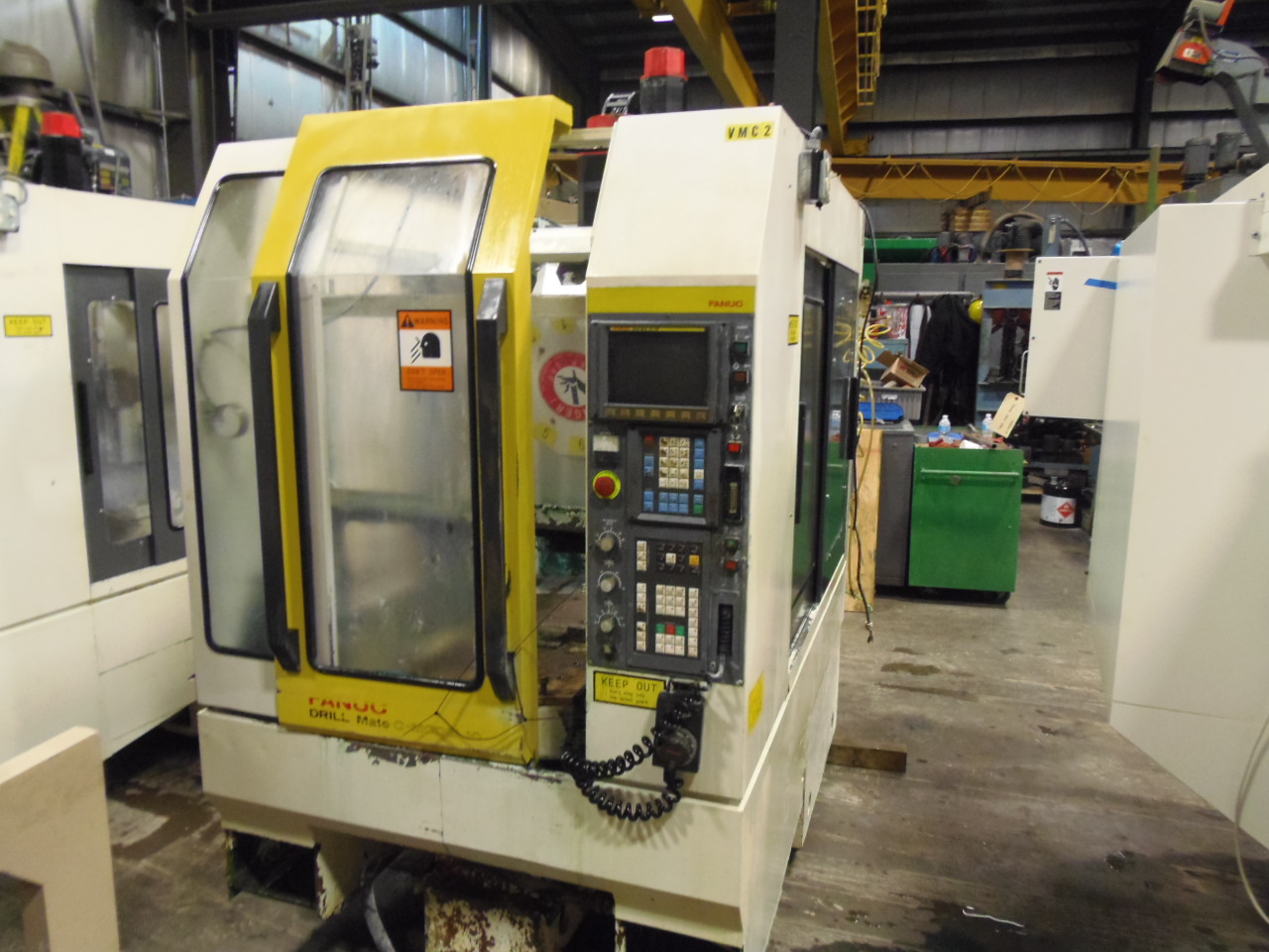 FANUC DRILL MATE C-MODEL 10 VERTICAL MACHINING CENTER, 19.66 X 15 X 11.75 TRAVELS, 10 TOOLS, 1992