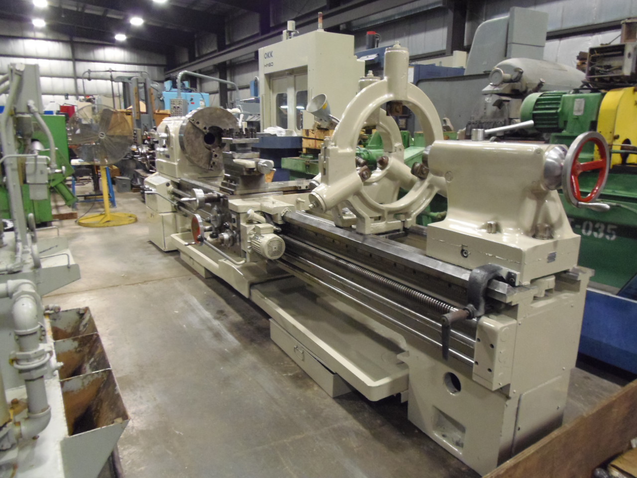 31/41 X 120 LION, MODEL C13MB, 4 1/8" HOLE, 21" OCS, 1000 RPM, INCH/METRIC, 2 S.R., T.P., TAPER, 1994