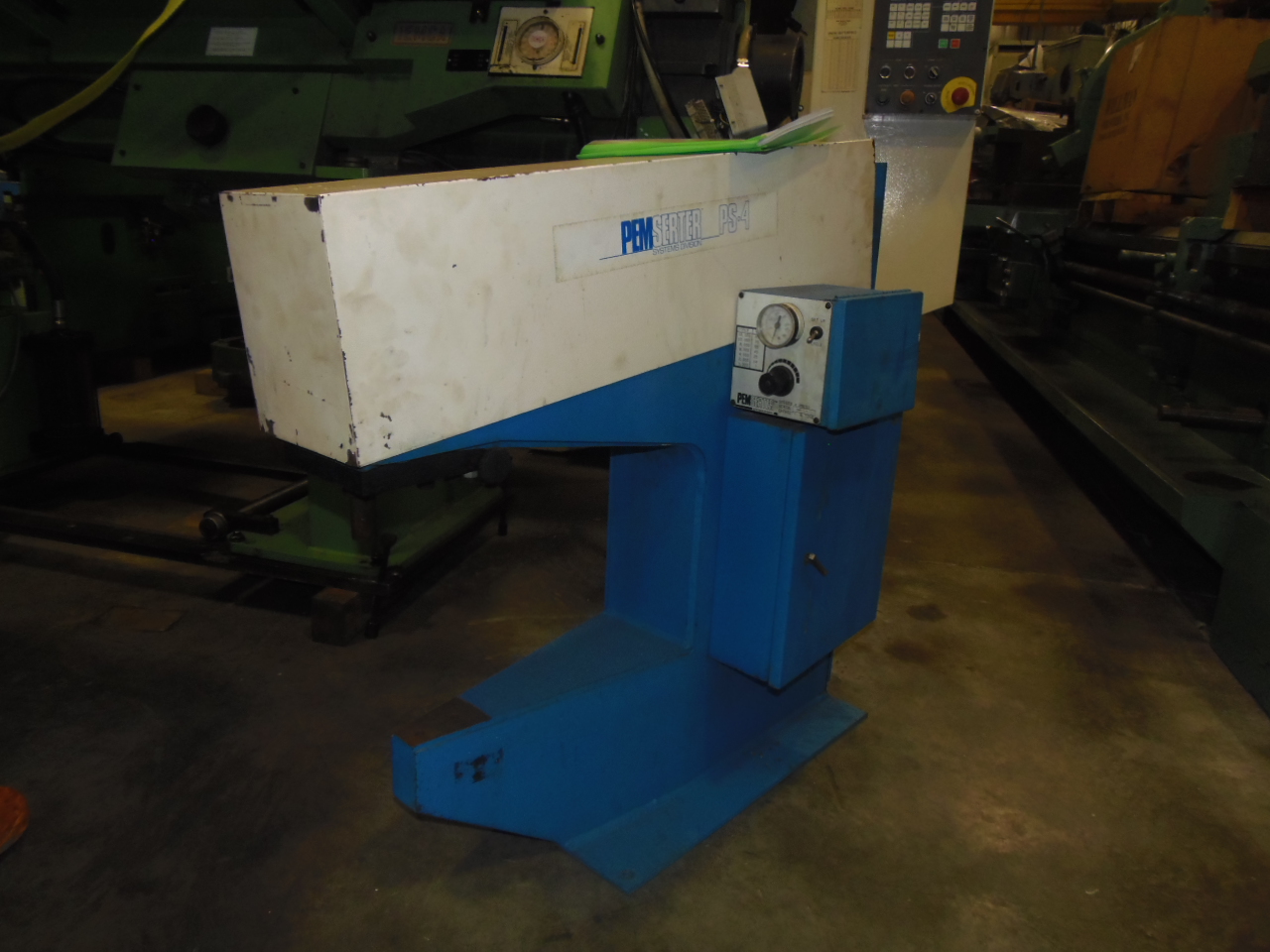 6 TON PEMSERTER, 18" THROAT, MODEL PS-4, 