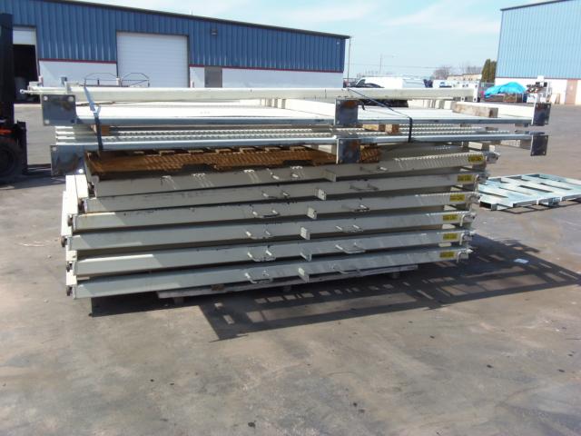 6 DRAWER PULL OUT STEEL STORAGE RACK, 5,000 LBS PER DRAWER, 123" X 56" WIDE SHEETS