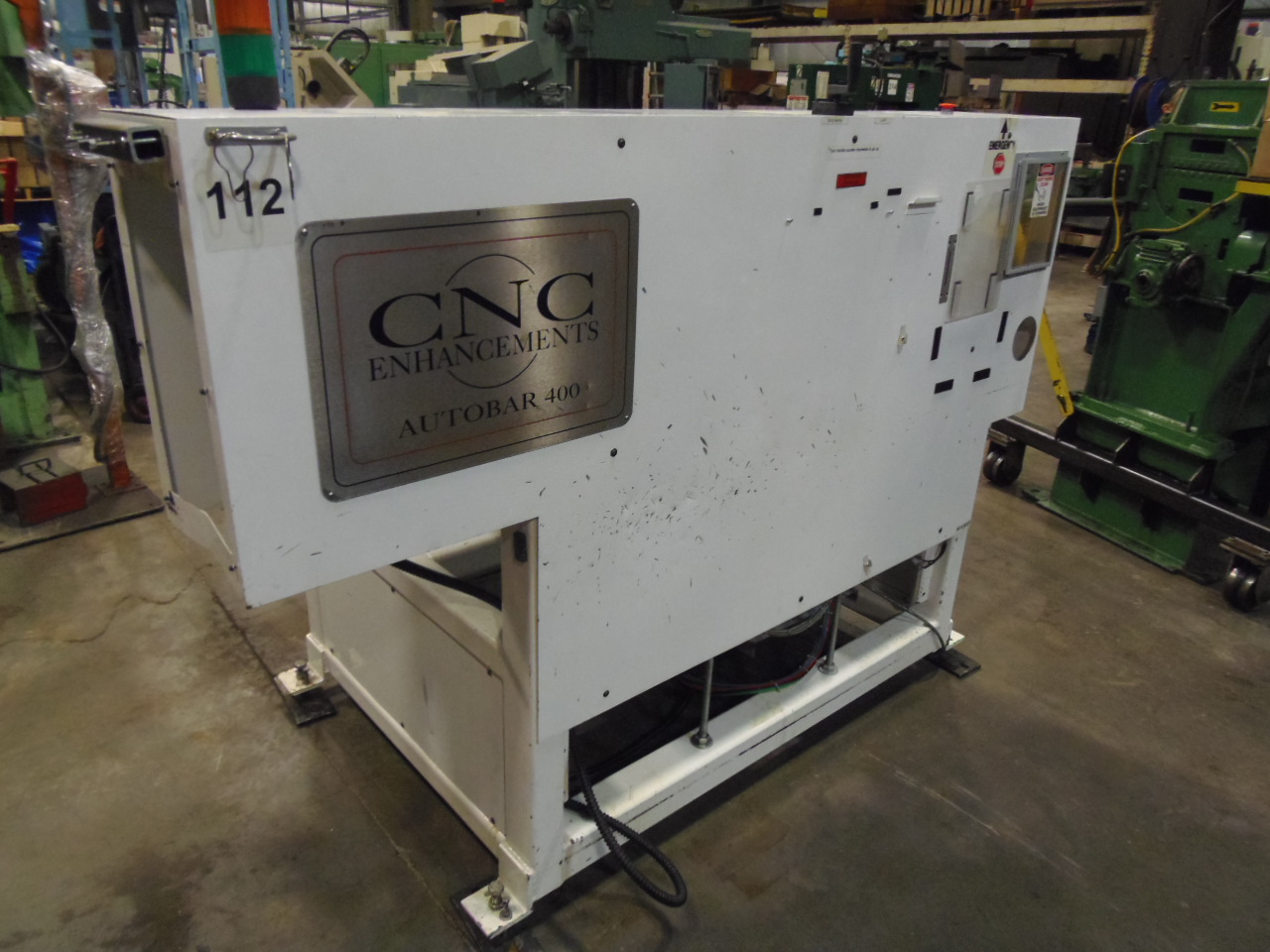 AUTOBAR 400 CNC BARFEED, CNC ENHANCEMENTS, .25" - 4" BAR CAPACITY, ROUND OR HEX, 60" BAR LENGTH, 1999