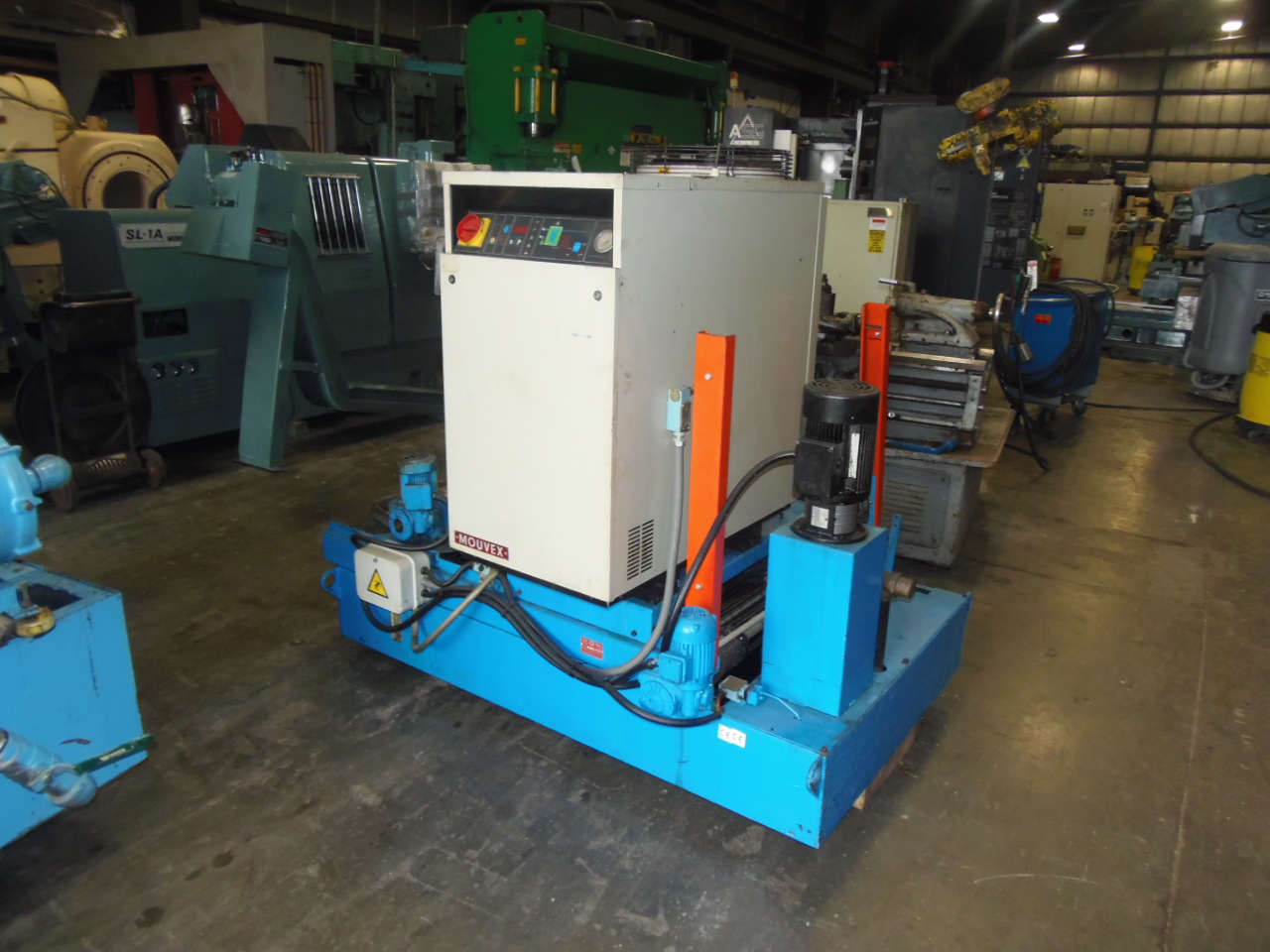 MONNET PAPER FILTRATION SYSTEM W/ MOUVEX CHILLER