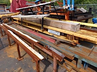 2000 LB GORBEL TRUSSED STEEL TRACK, 120" LONG, 7 SECTIONS AVAILABLE