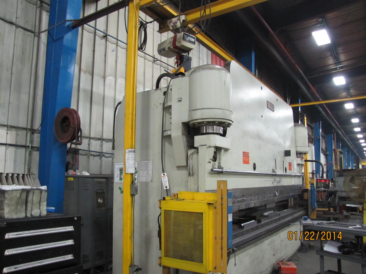 400 TON PACIFIC K400-16, 12' 6", AUTOMEC 1000 BG, WILA DIE RAIL, 1981, IN PLANT