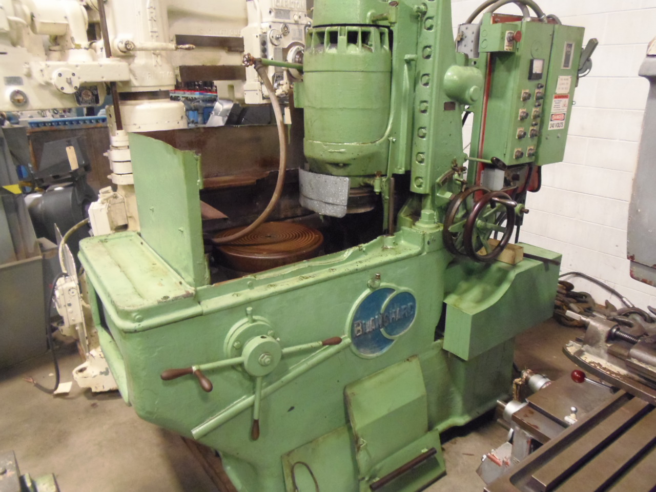 16" BLANCHARD, 11" WHEEL, MAGNETIC CHUCK, COOLANT, DEMAG