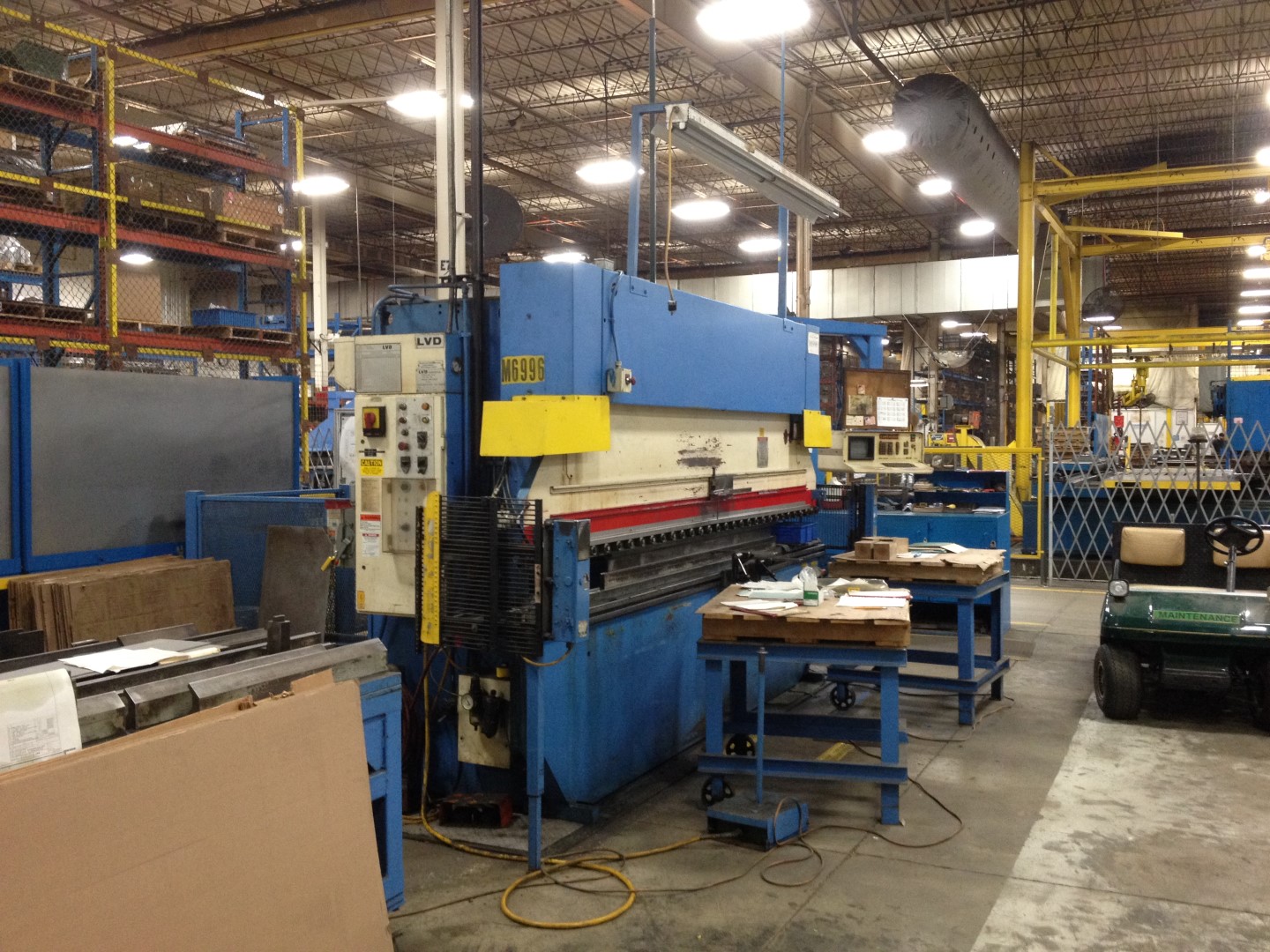100 TON LVD 110-BH-13N-NNC, 120 NEW 