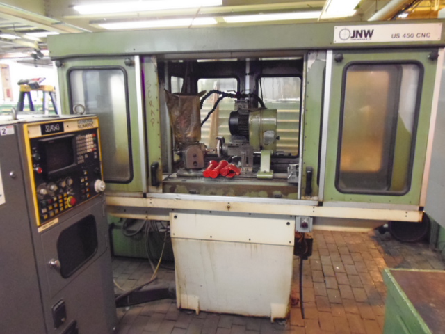 JUNGER US-450 CNC, FANUC 6, CANNED CYCLES, 17 X 12 X 10 TRAVELS