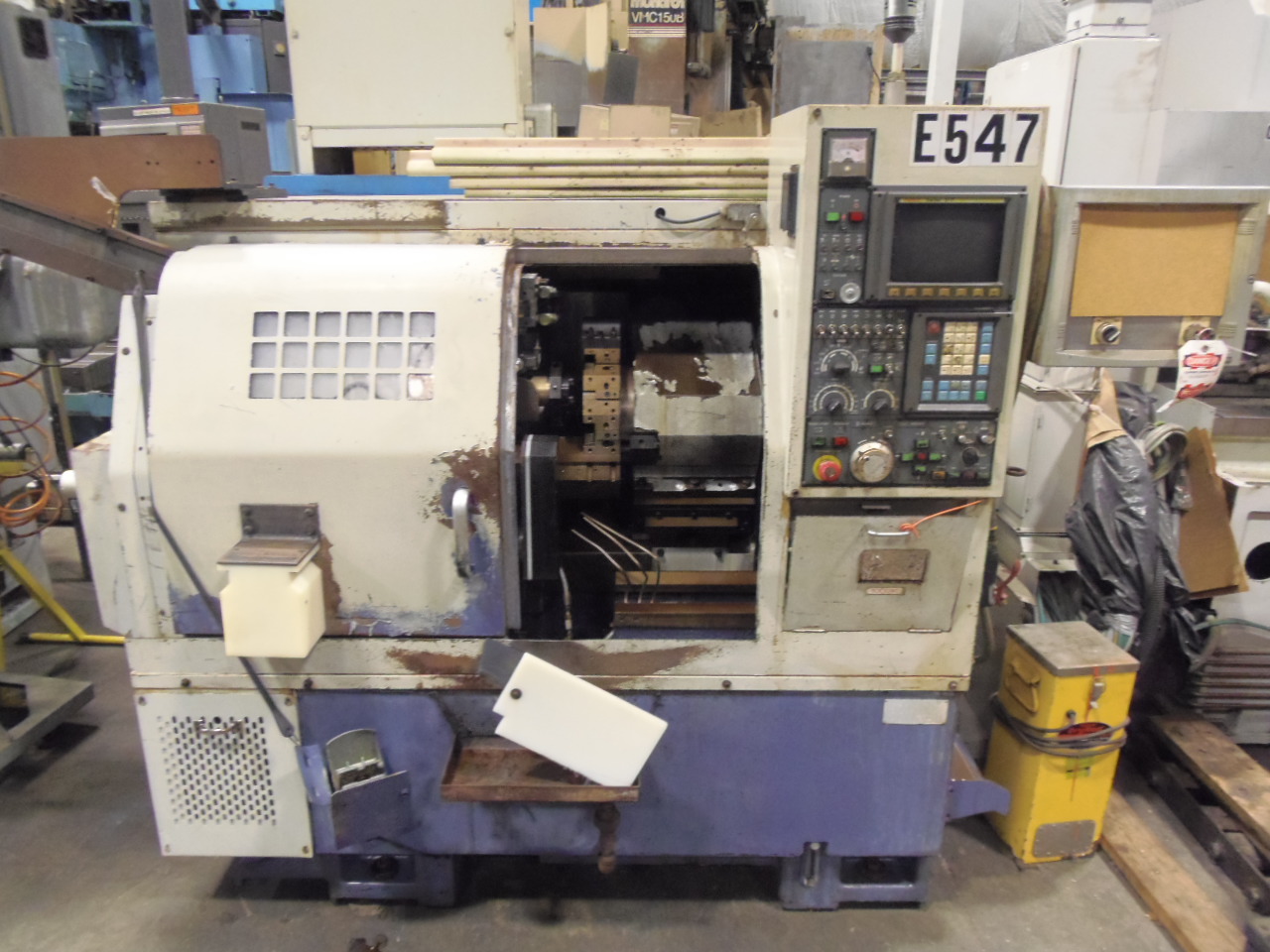 HWACHEON, HIECO 10E, 6" CHUCK, FANUC O-T CONTROL, C.C., 1998
