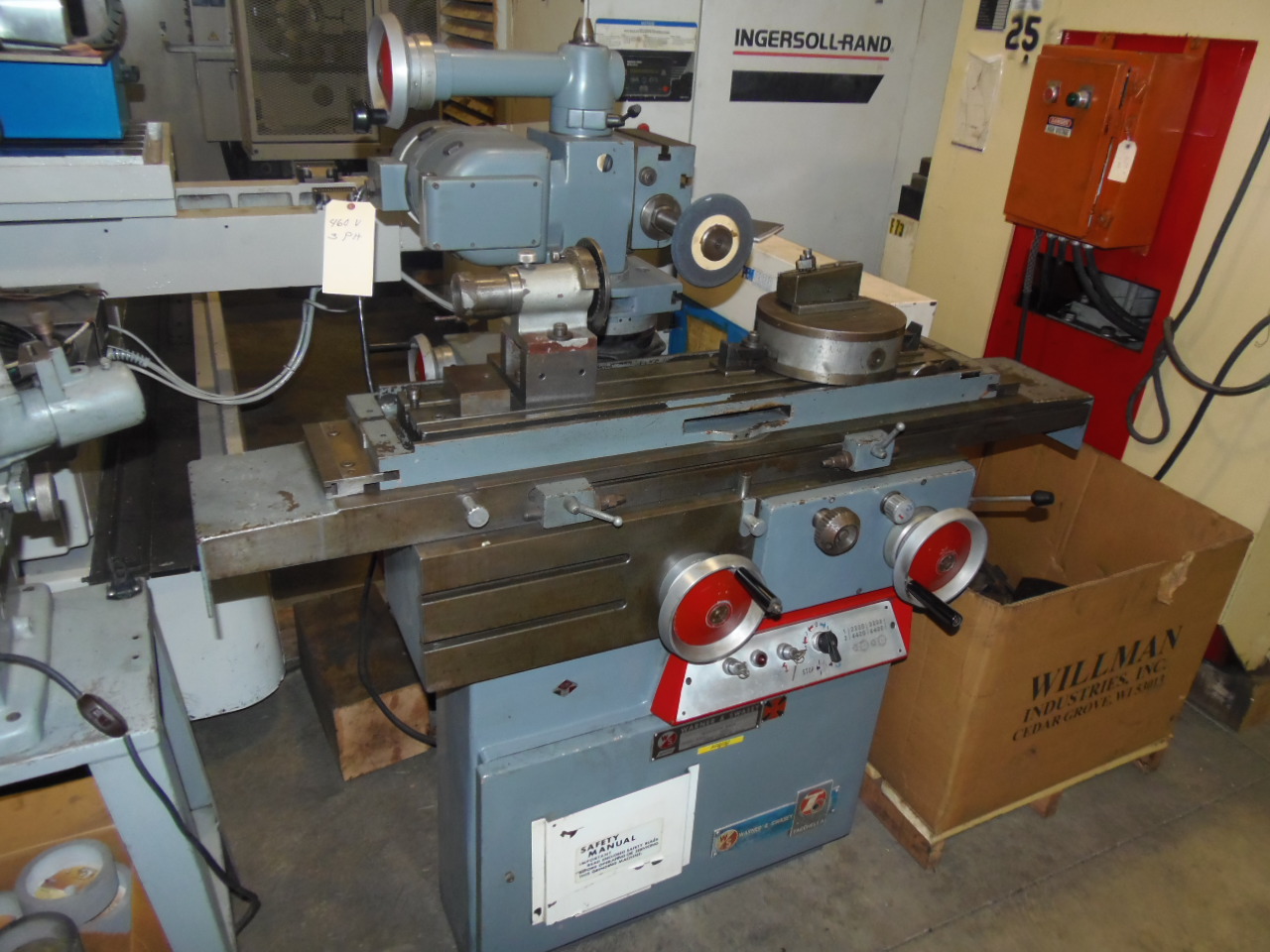 WARNER & SWASEY NORTON TACCHELLA, CUTTER TOOL AND GRINDING MACHINE, MODEL 4M MULTI, 1974