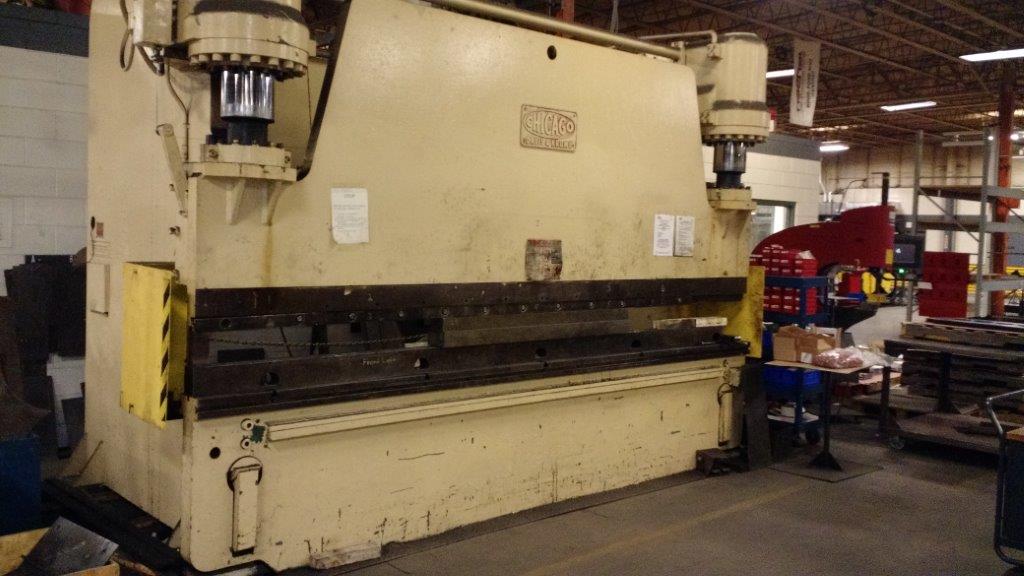 300 TON X 14' D&K, 300-F-12, 12'6" BET., 12" STR., 8" S.H., BED MACHINED FOR ANGLES, HYD., 1965