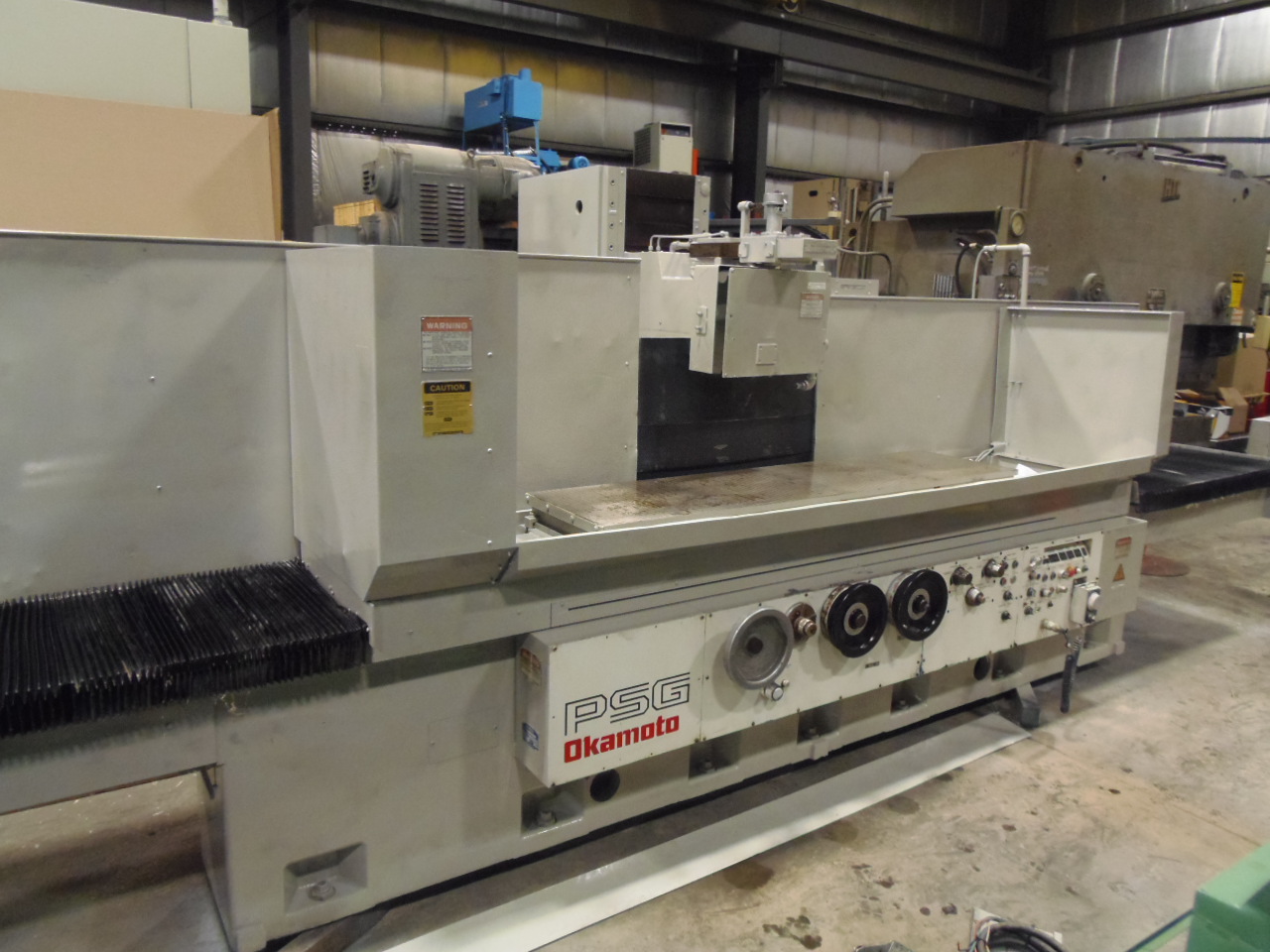 20" X 80" OKAMOTO PSG205-DX, 1989, HYD, INCR. DOWNFEED, COOLANT, 20 X 79" MAG CHUCK