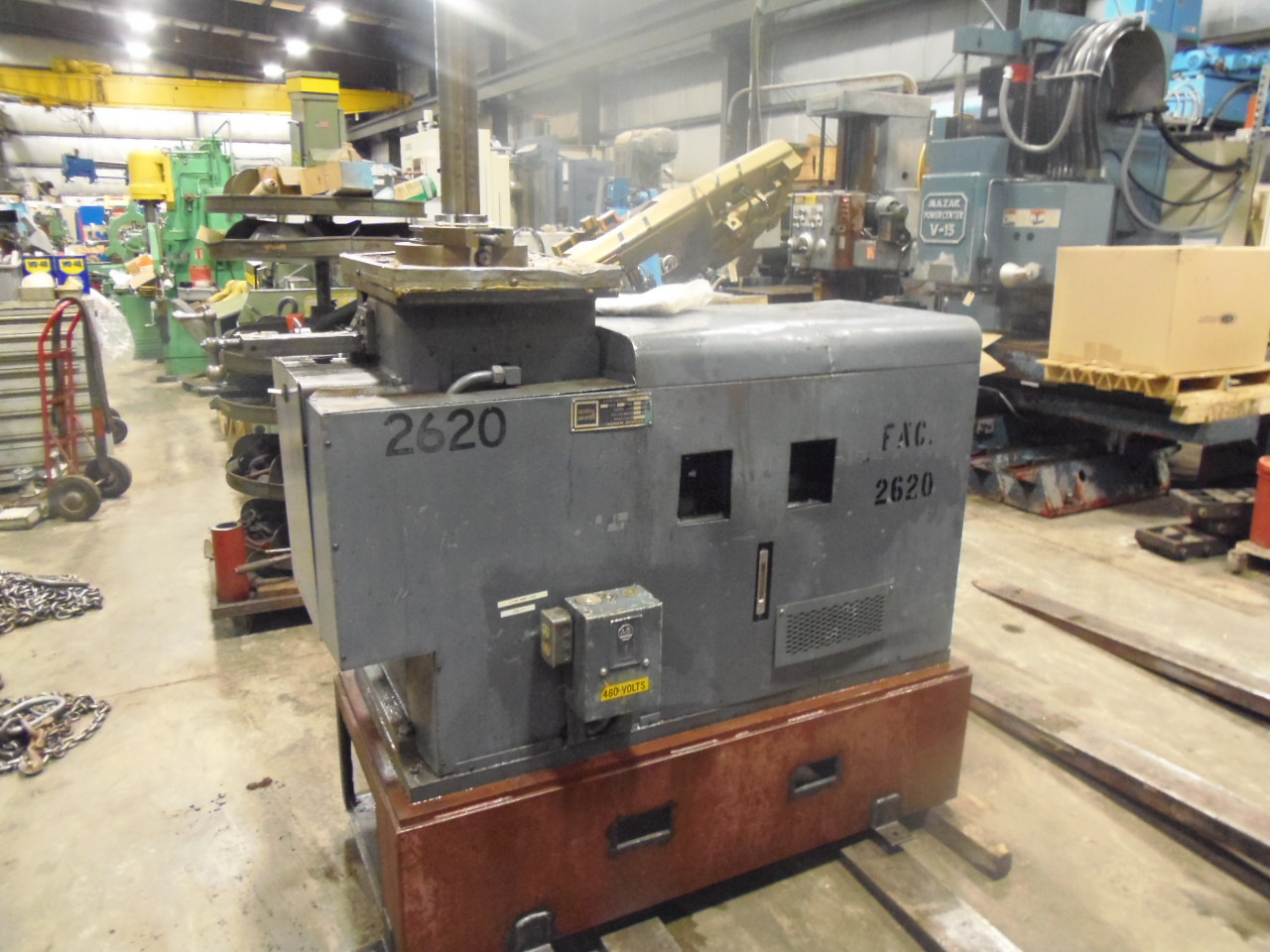 MITTS & MERRILL #3 HYDRAULIC KEYSEATER, 2" KEYWAY WIDTH, 15" STROKE, LOTS OF TOOLING, 1974