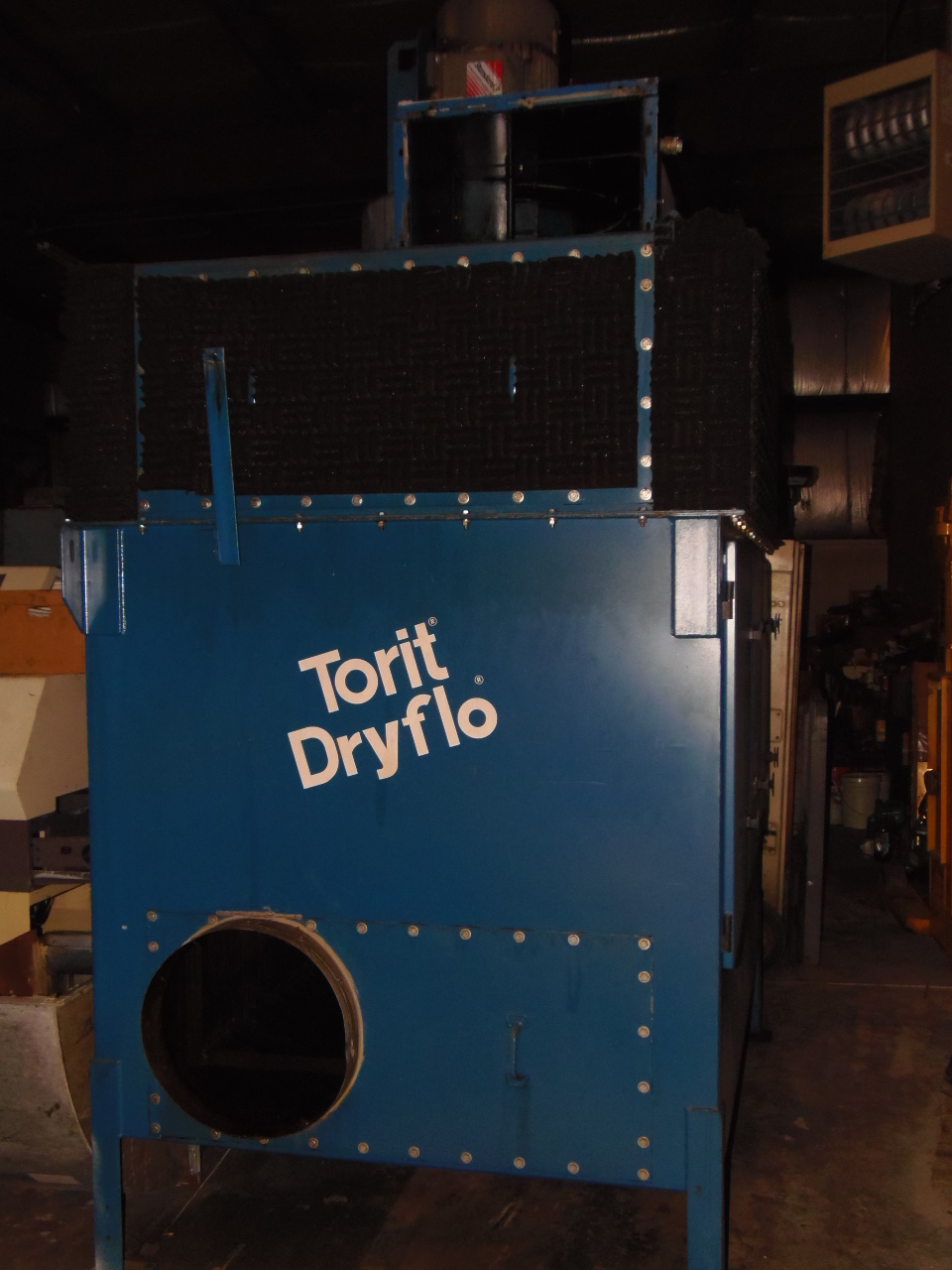 3200 CFM TORIT DRYFLOW MIST COLLECTOR, MODEL DMC-D6, 6 FILTERS, 7.5 HP
