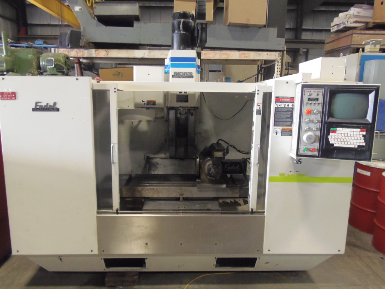 FADAL 4020-HT VMC, 40" X 20" x 28", 88 HS CONTROL, 5TH AXIS, 1997