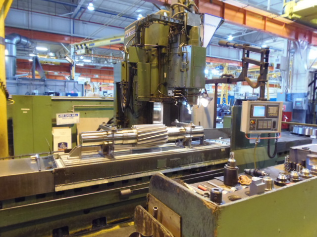 K&T DATAMILL 700, 2006 RETROFITTED WITH  FANUC 21iM CONTROL, FANUC DRIVES, FANUC MOTORS, EMERSON SPINDLE DRIVE, 28 x 118 TABLE, 92" X, 23.6 Z, 19.7 Y, 30 HP, BEAUTIFUL
