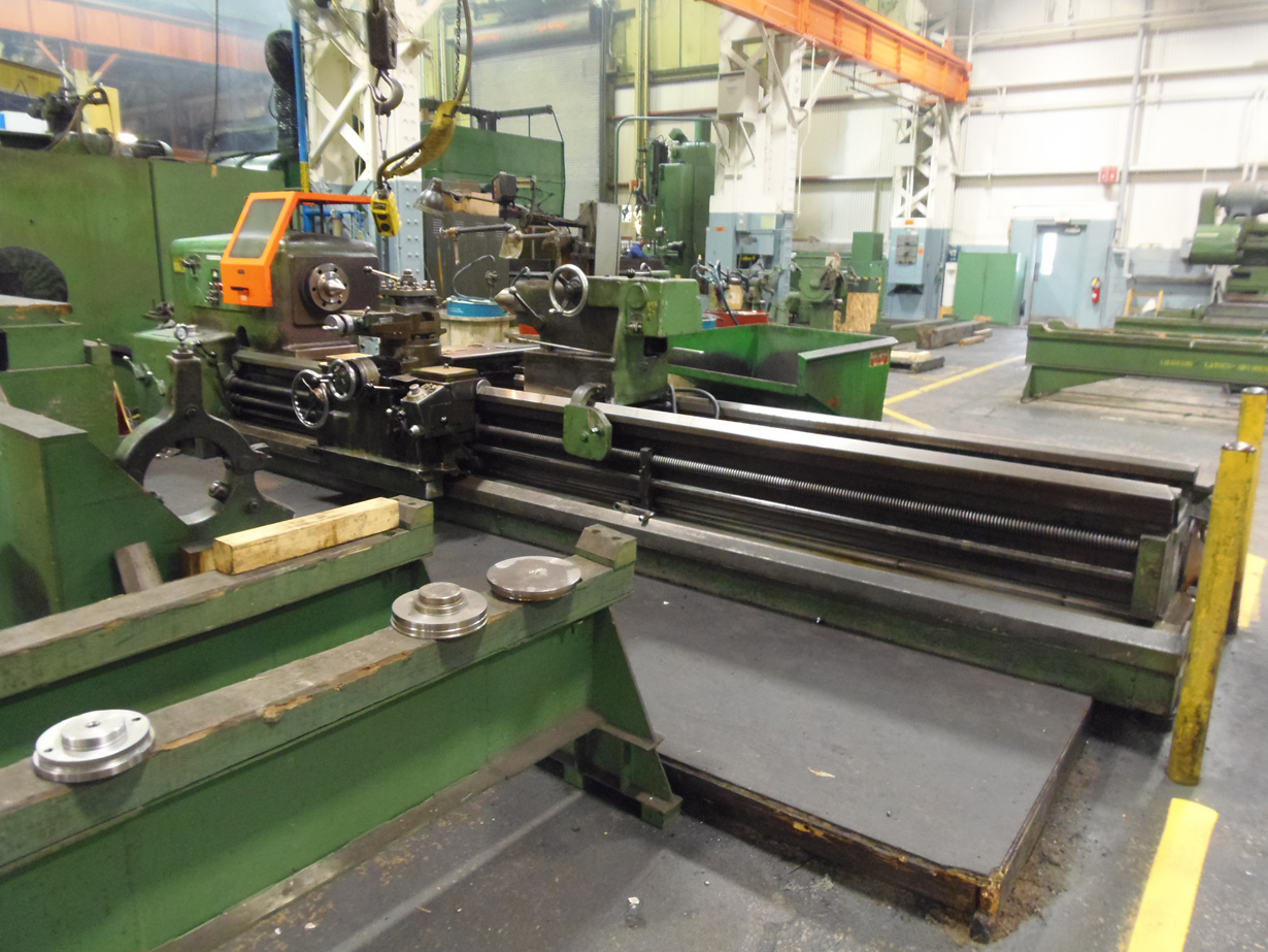 32/20" X 144" MONARCH, 3220, 1976, TAPER, DRO, S.R., RAPIDS, 870 RPM, 40 HP, PRESELECT SPEED CONTROL,