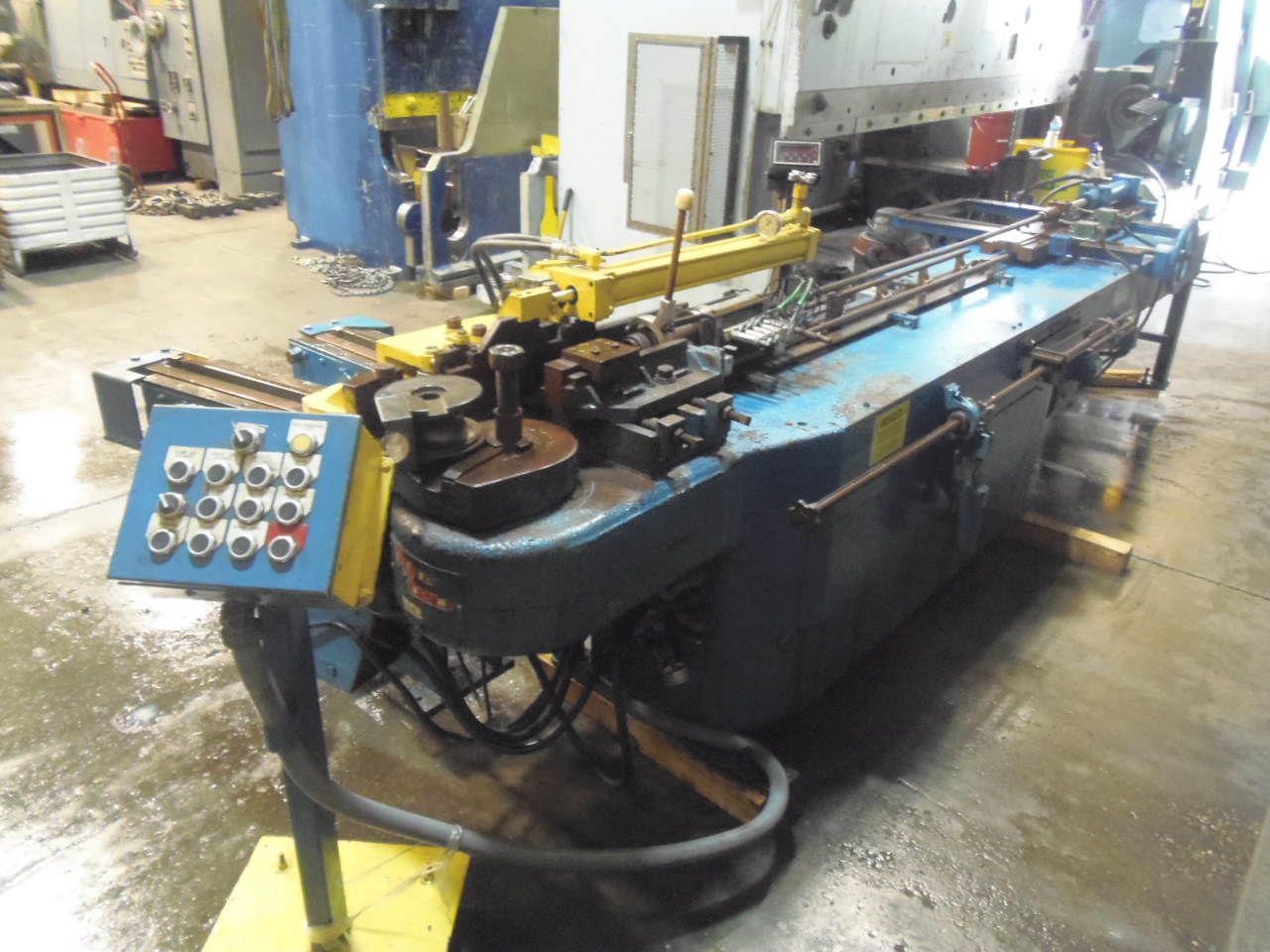 3" PINES #2 HYDRAULIC TUBE BENDER, 1957