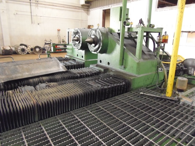 72" X 26" FACE WIDTH GEAR LAPPER, 8,000 LB CAP., 21" X 45" PINION CAP., 
