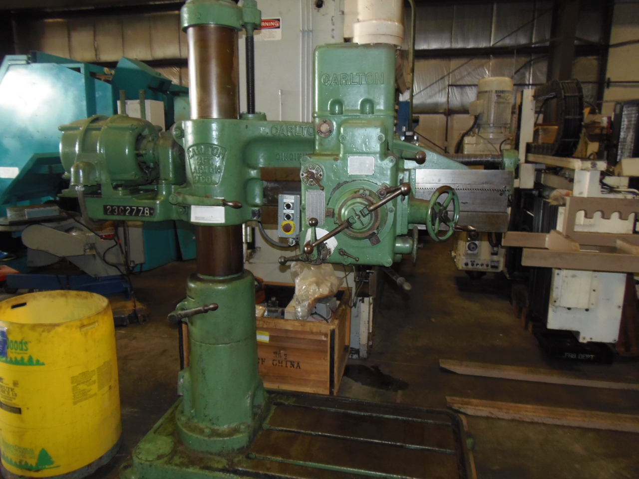 3' X 9" CARLTON, 1A, 1500 RPM, #4MT