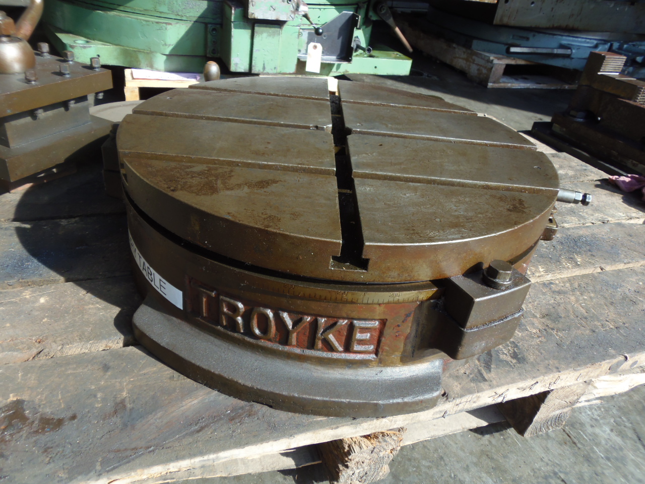 21" TROYKE ROTARY INDEXER, MODEL B-H-21, HORIZONTAL-VERTICAL