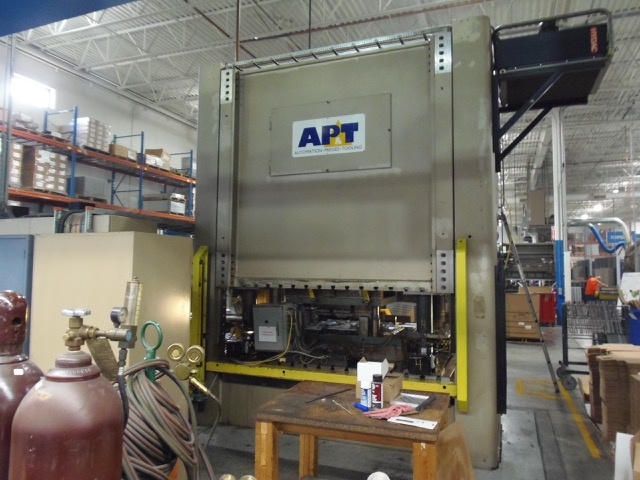 354 TON APT, ZM-3150-25113, NEW 2001, 19.69 STR., 6-130 IPM, 42 X 100 BED, CNC CONTROL, FLUSH FLOOR