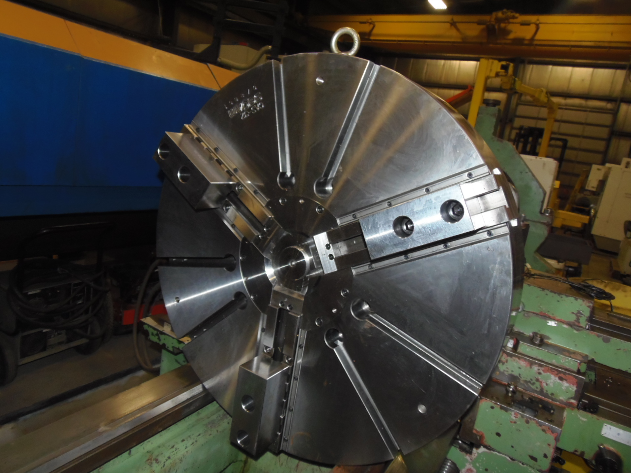 32" SEOAM CAS-32 UNUSED 3-JAW HYDRAULIC POWER CHUCK